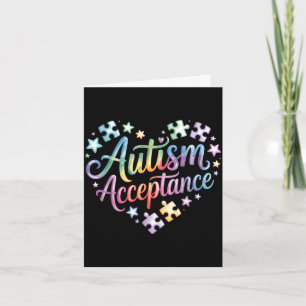Cartão Conscientização sobre autismo