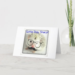 Cartão Conseguiu permanecer afiado