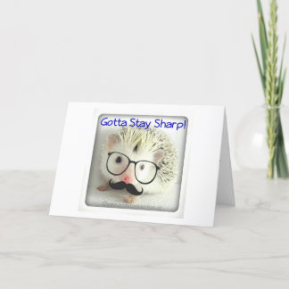 Cartão Conseguiu permanecer afiado