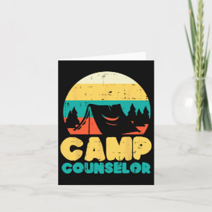 Cartão Conselheira do Campo Diretora de Camper Men D