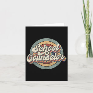 Cartão Conselheiro Da Escola De Retrô Ck Para Esquadrão D