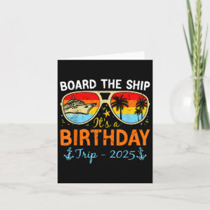 Cartão Conselho O Navio É Aniversário de 2025
