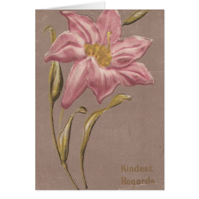 Cartão Considerações Mais Bonitas (Frente)