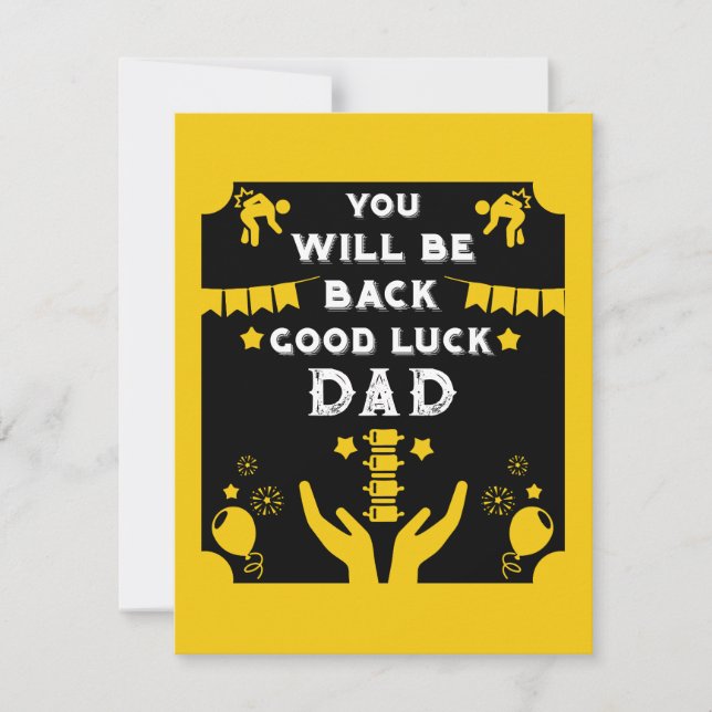 Cartão Consiga Bem Após A Cirurgia De Volta (Frente)