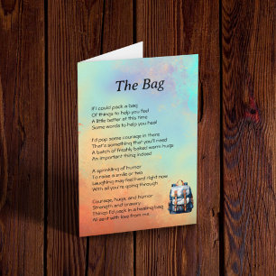 Cartão Consiga Bem Poem