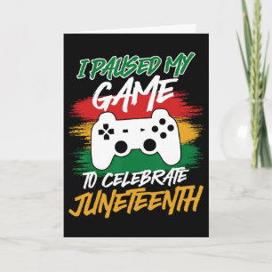 Cartão Console de jogos de vídeo controlador pausou meu j