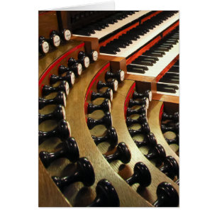 Cartão Console do órgão de tubulação, Wiesbaden
