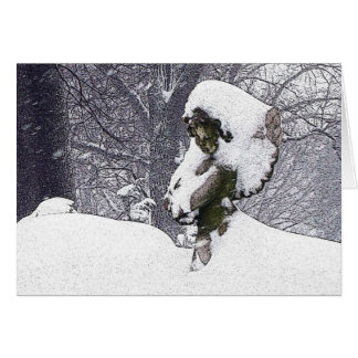 Cartão Consoling Angel ・ Cherub