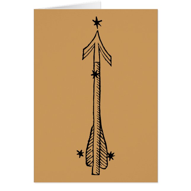 Cartão Constelação: Sagitta (Frente)