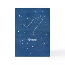 Constelle Gemini - Símbolo de Astrologia Feliz Ani