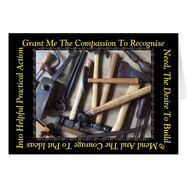 Cartão Construa & emende (bom) (Frente Horizontal)