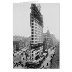 Cartão Construção civil de Flatiron, 1902
