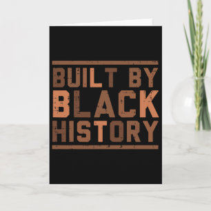Cartão Construído Pela História Negra Bhm Mês do Orgulho