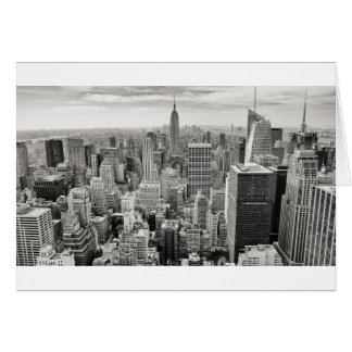 Cartão Construtor do Estado Império de Manhattan, Nova Io
