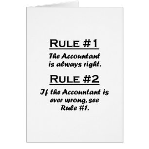 Cartão Contador da regra