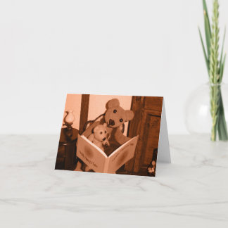 Cartão Contador de histórias - notecard