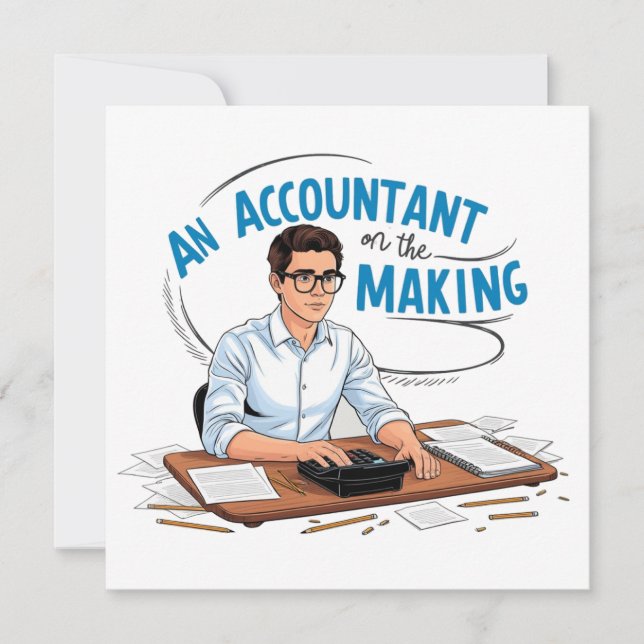 Cartão Contador no fazer (Frente)