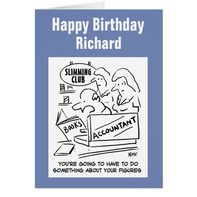 Cartão Contador no Slimming Club (Frente)