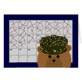 Cartão Contagem para baixo a vê-lo outra vez serviço