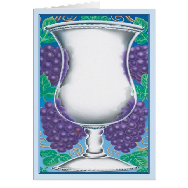 Cartão Conte seu © das bênçãos (Frente)