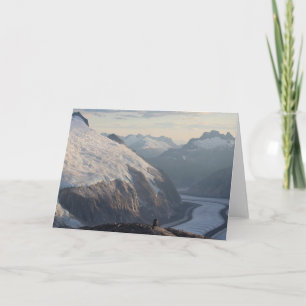 Cartão Contemplating the Big Picture by the Gilkey Trench