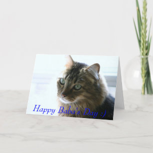 Cartão contentamento, Feliz Dia da Baba :)