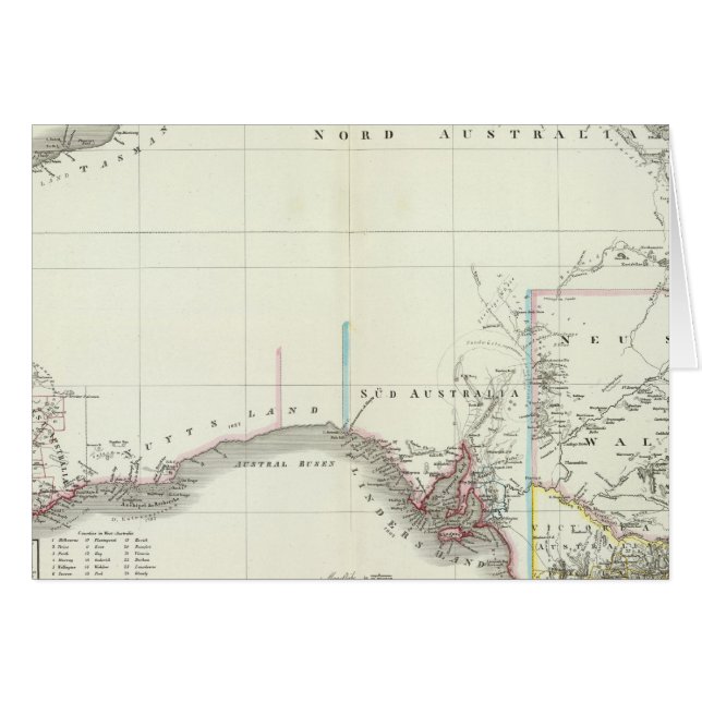 Cartão Continente Austral (Frente Horizontal)