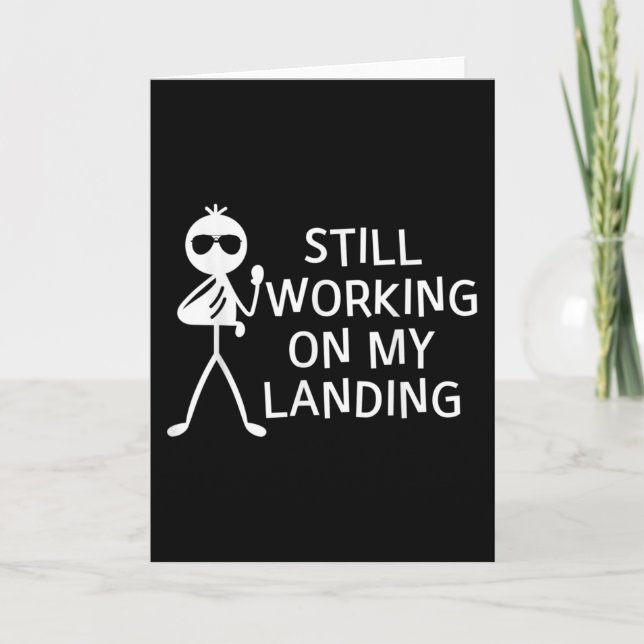 Cartão Continuando Trabalhando No Meu Passo De Braço Queb (Frente)