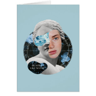 Cartão Continuar Como Colagem De Água Todas As Ocasiões