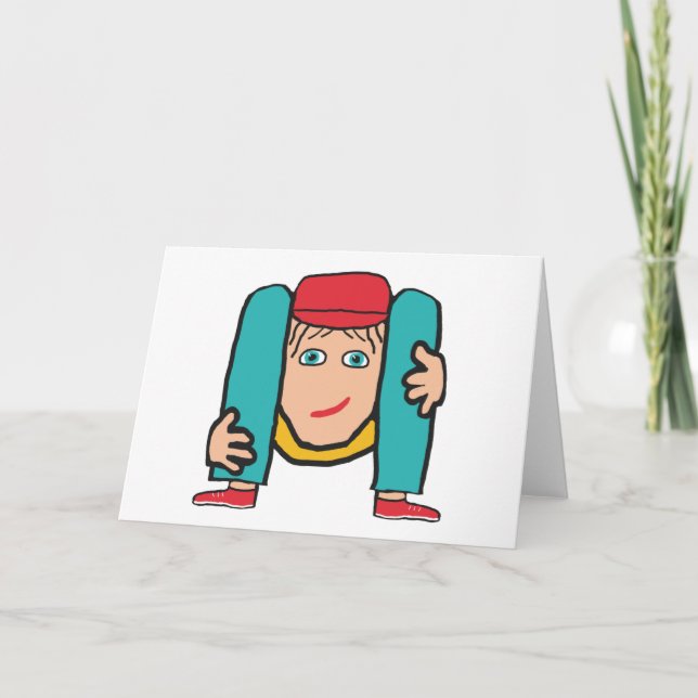 Cartão Contorcionista (Frente)