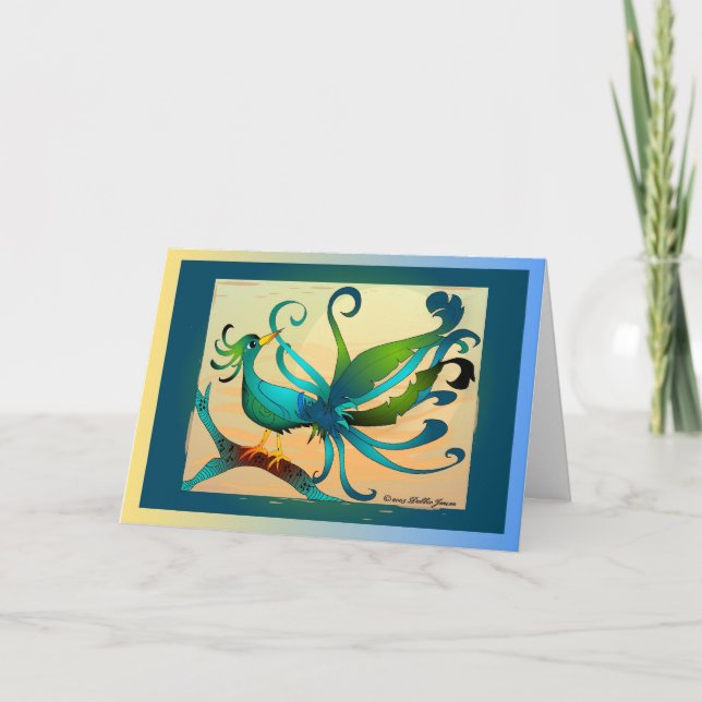 Cartão Contos altos por Debbie Jensen (Frente)