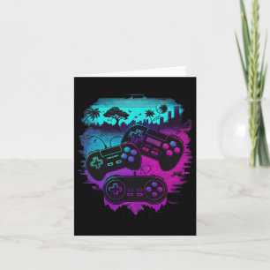 Cartão Controle de Video Game Gamer 15 