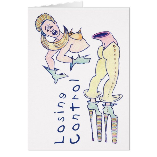 Cartão Controle perdedor (Frente)