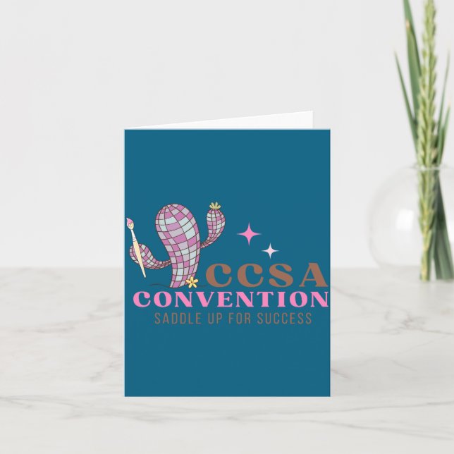 Cartão Convenção Ccsa 2025 (Frente)
