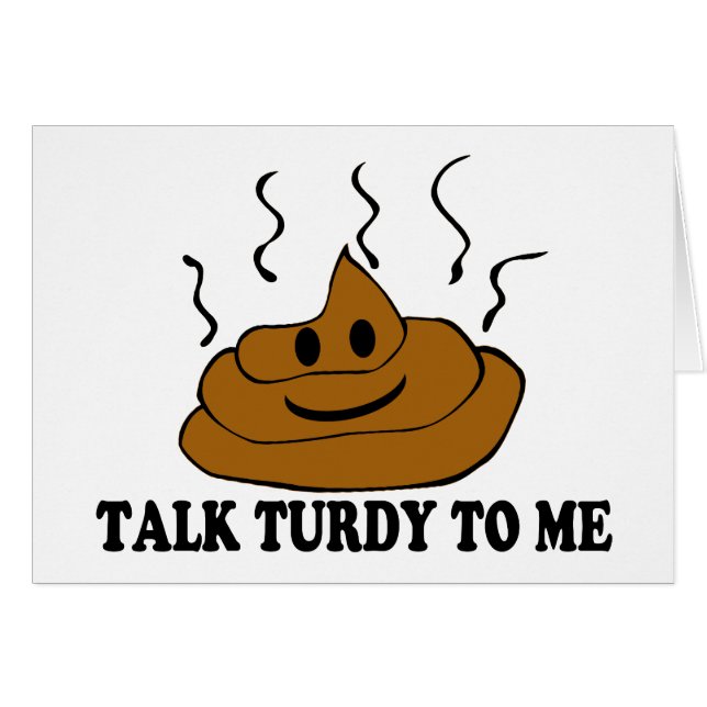 Cartão Conversa Turdy a mim (Frente Horizontal)