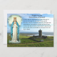Conversão Católica Irlanda Oração Santa