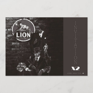 CARTÃO CONVITE ORIGIN X2 DRESS CODIFICA PROIBIÇÃO