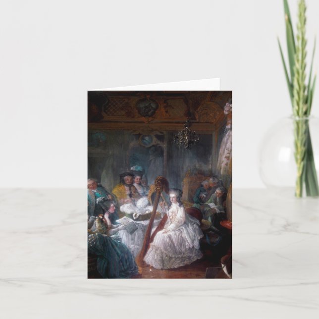 Cartão / Convites da Rainha Marie Antoinette (Frente)