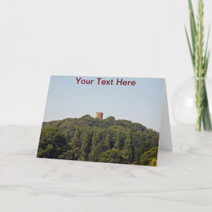 Cartão Conygar Tower personalizável, Somerset