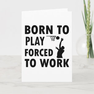 Cartão Cool Netball Designs