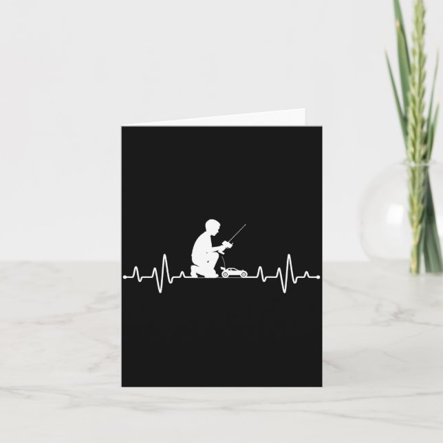 Cartão Cool Rc Racing Art For Men Women Remote Control Rc (Frente)