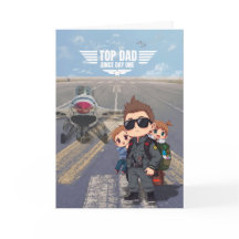 Cool Top Dad Since Day One Funny Father’s Day Card