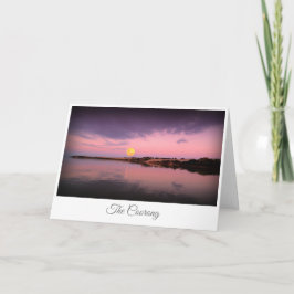 Cartão Coorong Luar da Lua