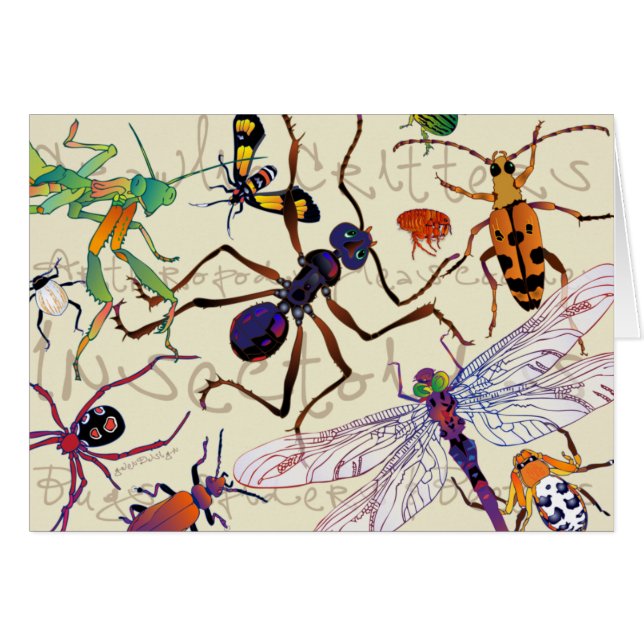 Cartão 'Cooties (Frente Horizontal)