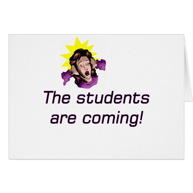 Cartão cópia na escola (Frente Horizontal)