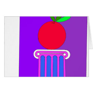 Cartão cópia pedastal do ilustrador 300dpi
