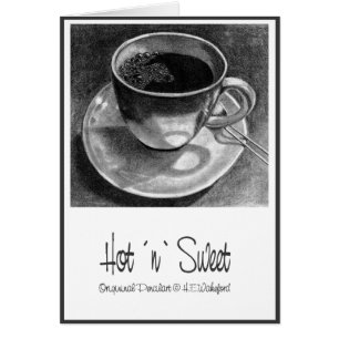 Cartão Copo de café