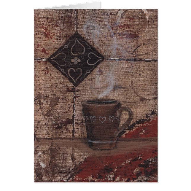 Cartão Copo de café (Frente)
