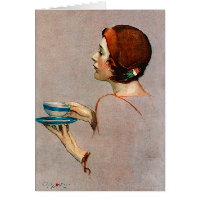 Cartão Copo de Java (Frente)