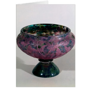 Cartão Copo decorado com borboletas e voado